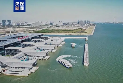 888官网科技“无感通关”助力广东省规模最大的水运客运港口正式开航