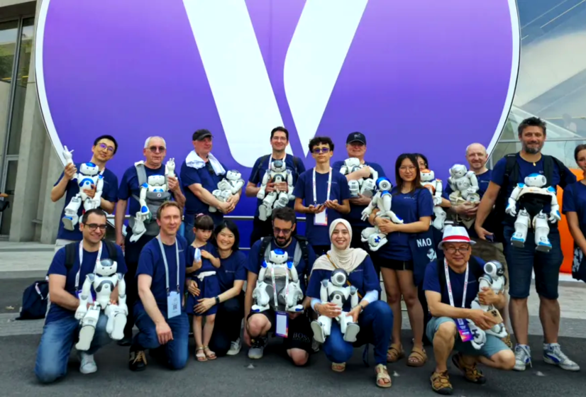 NAO亮相法国VivaTech 2026，，，，，，，多场景展示社交机械人利用价值