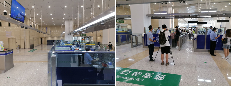 横琴港口新旅检区域开明启用，，，，，，888官网科技总裁蒋冰受邀参与典礼