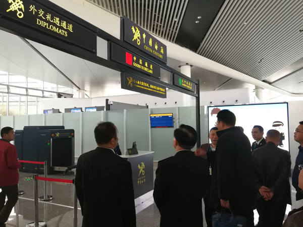 西南工业沉镇空港口岸顺利验收     888官网科技专业水平再获用户注定